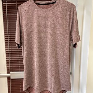 lululemon athletica Men’s Short Sleeve Tee in Dusty Rose Heather